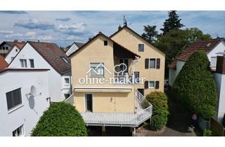 Haus kaufen in 64331 Weiterstadt, Provisionsfrei! Zweifamilienhaus, großer Sonnengarten