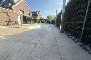 Wohnung mieten in Auf Dem Knipp 17, 52511 Geilenkirchen, gehobenes Wohnen über 2 Etagen mit Aussenpool, Kamin, Wintergarten, Einbauküche in Immendorf