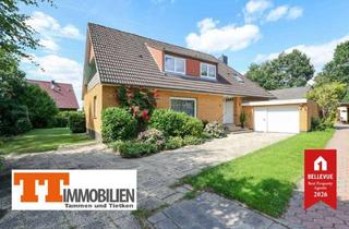 Wohnung mieten in 26452 Sande, TT: Hübsche sonnige Oberwohnung mit großem Balkon in ruhiger Lage in Sande!