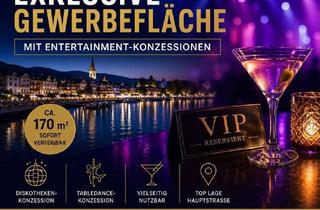 Gewerbeimmobilie mieten in 86391 Stadtbergen, Diskothek & Table-Dance Lokal in Velden am Wörthersee sucht neuen Pächter