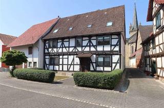 Haus kaufen in 37290 Meißner, Guter Zustand und viel Platz: Fachwerkhaus mit Garage