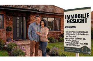 Haus kaufen in 31188 Holle, Geprüfte Bonität bis 500k: Sympathisches Ehepaar sucht Bungalow oder Grundstück in/um Hildesheim!