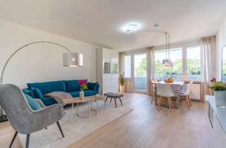 Immobilie mieten in 81243 Aubing-Lochhausen-Langwied, Modern Möblierte 3-Zimmer-Wohnung mit WestBalkon - Nebenkosten inklusiv