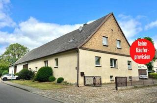 Einfamilienhaus kaufen in 17337 Uckerland, HORN IMMOBILIEN ++ ehemaliges Gründerhaus mit großem Grundstück, Milow bei Strasburg