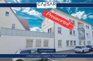 Wohnung kaufen in 68623 Lampertheim, Über 210 m² mit Potenzial für zwei Wohnungen in zentraler Lage
