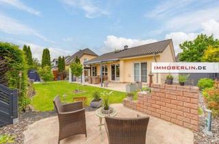 Wohnung kaufen in 14513 Teltow, IMMOBERLIN.DE - Toplage! Sehr behaglicher Bungalow (Energieeffizienz A) mit Südgarten