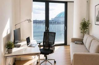 Wohnung kaufen in Europa-Allee, 60327 Gallus, Sonnige, moderne 3 Zimmer Wohnung im Grand Tower und traumhaftem Stadtblick
