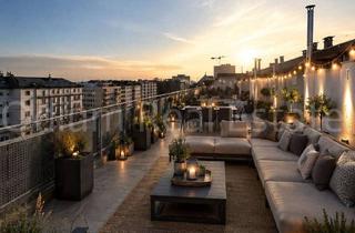Wohnung kaufen in Augustaanlage 38, 68165 Schwetzingerstadt, Über den Dächern Mannheims - charmantes 1-Zimmer-Apartment mit traumhafter Dachterrasse