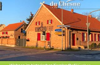 Wohnung mieten in 14974 Ludwigsfelde, Wohnen im historischen Kornlandhof 3,5 Zimmer mit Terrasse | Siethen