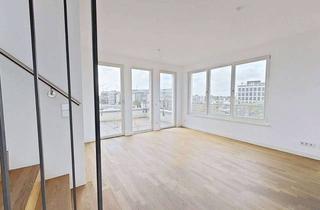 Penthouse mieten in Heinrich-Heine-Gärten 22a, 40549 Heerdt, Exklusives 3-Zimmer-Maisonette-Penthouse mit 2 Dachterrassen, Balkon, Concierge-Service uvm. in d...