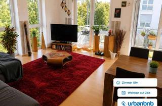 WG-Zimmer mieten in Resi-Weglein-Gasse, 89077 Weststadt, Möbliertes Zimmer in Ulm mit Balkon und Münsterblick – Wohnen auf Zeit Ulm