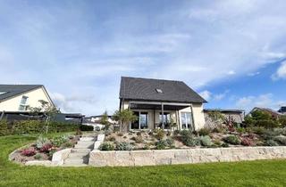 Einfamilienhaus kaufen in 92249 Vilseck, Modernes KfW-55-Einfamilienhaus mit Doppelgarage, großem Grundstück & traumhaftem Weitblick