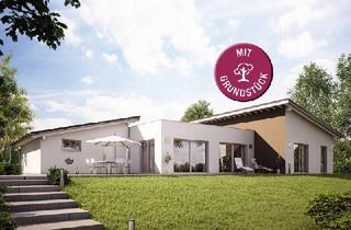 Haus kaufen in 01689 Weinböhla, Familienbungalow mit integrierter Garage auf großem Grundstück