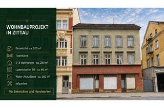 Haus kaufen in 02763 Zittau, Wohnbauprojekt mit Ladenlokal, Toreinfahrt und vielseitigem Entwicklungspotenzial
