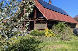 Haus kaufen in 25926 Bramstedtlund, RESERVIERT: Schönes Holzhaus auf großem Grundstück für Naturliebhaber und Individualisten