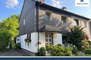Doppelhaushälfte kaufen in 46049 Alstaden-Ost, Doppelhaushälfte mit schönem Garten in Alstaden – Garage, Fernwärme & Entwicklungspotenzial
