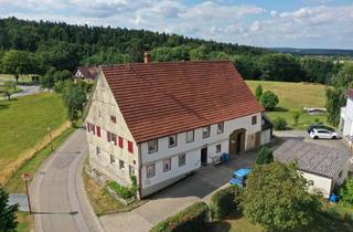 Haus kaufen in 74417 Gschwend, Haus mit Potential für 3 Wohnungen und Baugrundstück in ruhiger Ortsrandlage von Gschwend