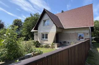 Einfamilienhaus kaufen in Dorfanger, 03058 Neuhausen, Historischer Charme trifft großzügige Möglichkeiten – Einfamilienhaus mit Scheune, weitläufigem Gart