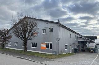 Gewerbeimmobilie mieten in Lauterbachstr. 15 und 17, 82538 Geretsried, Halle mit 300 m² und 6,50 m lichter Höhe, Vollwärmeschutz