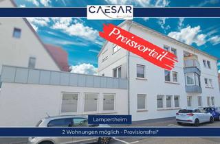 Gewerbeimmobilie kaufen in 68623 Lampertheim, Über 210 m² mit Potenzial für zwei Wohnungen in zentraler Lage