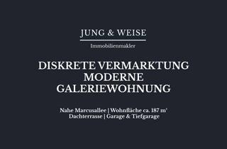 Wohnung kaufen in 28211 Radio Bremen, Exklusives Wohnen nahe der Marcusallee. 187 m² Galeriewohnung mit Dachterrasse