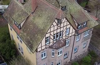 Wohnung kaufen in 91166 Georgensgmünd, Großzügige 5-Zimmer-Eigentumswohnung mit Wintergarten in denkmalgeschützter Jugendstilvilla