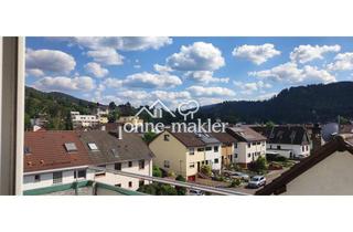 Wohnung mieten in 76593 Gernsbach, 4-Zimmer Wohnung mit Balkon und Blick auf den Schwarzwald