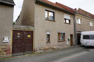 Haus kaufen in 06577 Heldrungen, An der Schmücke - Eigenes Haus mit moderner Buderus-Heizung für nur 25.000 ?!