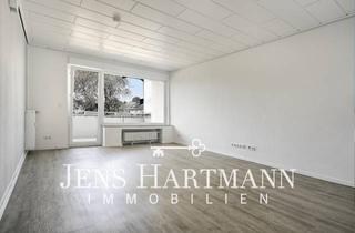Wohnung kaufen in 46049 Alstaden-Ost, Modernisiert, gut geschnitten, grün gelegen – 3-Zimmer-Wohnung mit Balkon und Garage in Alstaden