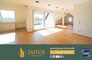 Wohnung kaufen in 32105 Bad Salzuflen, Über den Dächern von Bad Salzuflen: Exklusive 154 m² mit Dachterrasse in absoluter Bestlage