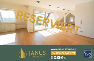 Wohnung kaufen in 32105 Bad Salzuflen, Über den Dächern von Bad Salzuflen: Exklusive 154 m² mit Dachterrasse in absoluter Bestlage