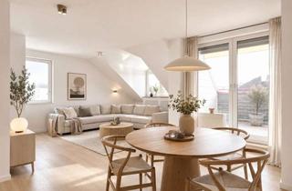 Wohnung kaufen in 82008 Unterhaching, Über den Dächern Unterhachings, Licht, Dachterrasse und beste Perspektiven in Unterhaching