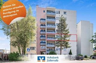 Wohnung kaufen in 72336 Balingen, Zentrumsnahe 3,5-Zi.-Wohnung mit Balkon