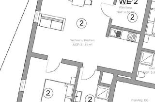 Wohnung mieten in Pforzheimerstraße, 76307 Karlsbad, Erdgeschoss