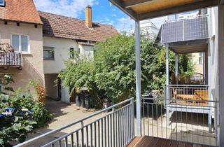 Wohnung mieten in Hermann-Köhl-Straße 11, 89231 Neu-Ulm, Hochwertig sanierte 3-Zimmer-Altbauwohnung mit Südwest-Balkon in Neu-Ulm