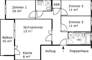 Tauschwohnungen in 01099 Innere Neustadt, Tauschwohnung: 4-Zimmer-Wohnung in Dresden Neustadt gegen Größere
