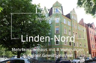 Mehrfamilienhaus kaufen in 30451 Linden-Nord, Mehrfamilienhaus mit 8 Wohnungen & kleiner Gewerbeeinheit
