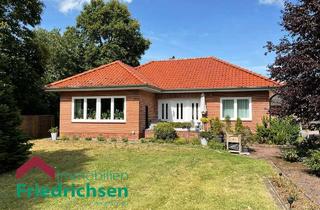 Haus kaufen in 25917 Enge-Sande, Ebenerdig wohnen in Waldnähe - charmanter Walmdachbungalow