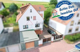 Haus kaufen in 64850 Schaafheim, Gepflegtes 2 Familienhaus mit 2 Garagen und großem Garten in Schaafheim - Radheim!