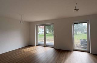 Wohnung mieten in 49406 Barnstorf, Großzügige 3-Zimmer-Wohnung mit Gartenanteil im Erstbezug
