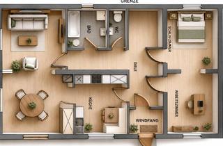 Wohnung mieten in 67308 Rüssingen, Ein Zuhause mit 3 Zimmern in Rüssingen