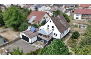 Einfamilienhaus kaufen in 89555 Steinheim, Söhnstetten- Einfamilienhaus m. gr. Garten, Terrasse, Doppelgarage– Potenzial für Ihre Wohnideen