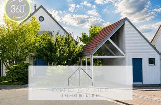 Haus kaufen in 91086 Aurachtal, Freistehendes Architektenhaus in Hanglage | Galerie, Kamin & ca. 167 m² Wohnfläche
