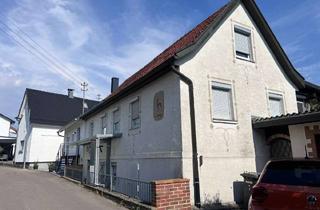 Doppelhaushälfte kaufen in 89537 Giengen, ruhig gelegene, renovierungsbedürftige Doppelhaushälfte mit Schlossblick zu verkaufen.