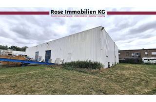 Büro zu mieten in 32312 Lübbecke, ROSE IMMOBILIEN KG: Stützenfreie Produktions- u. Lagerhalle mit 6,20m Deckenhöhe!