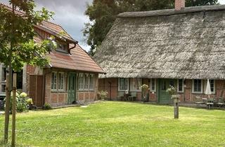 Haus kaufen in 29494 Trebel, PROVISIONSFREI - Wendland - Zwei 2024 auf sehr hohem Niveau sanierte Landhäuser in Ortsrandlage