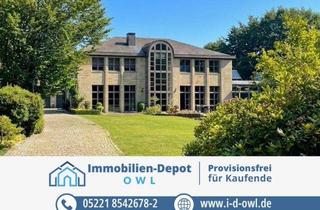 Villa kaufen in 32105 Bad Salzuflen, Großzügiges Villen-Anwesen mit Schwimmhalle und zus. Bauperspektive am Obernberg