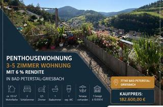 Penthouse kaufen in Forsthausstr., 77740 Bad Peterstal-Griesbach, Sonnige Penthousewohnung mit Traumaussicht