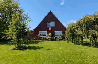 Haus kaufen in 26624 Südbrookmerland, Südbrookmerland - EFH mit Wärmepumpe & großem Grundstück (teilbar)