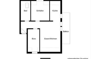 Wohnung kaufen in 85092 Kösching, Kösching - Helle 3-Zimmer-Wohnung mit Panoramablick